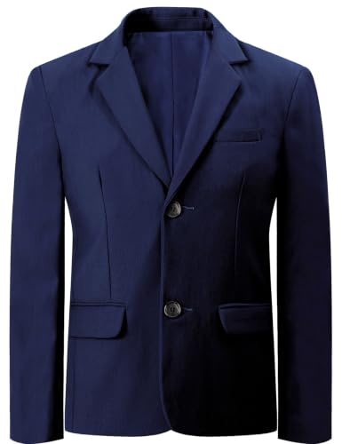 mintgreen Jungen Blazer, Kind V-Ausschnitt Hochzeit Regular Fit, 128-170 | Jungen-Anzugjacken, einfarbige, weit geschnittene Kinderanzüge, Abendanzugjacken