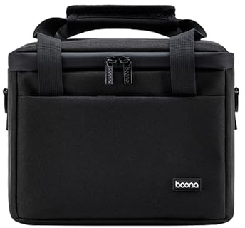 Hounyoln Tragetasche für XGIMI Horizon Pro 4K-Projektor, kompatibel mit XGIMI Horizon 1080p FHD-Projektor, Reisetasche mit Schultergurten (schwarz)