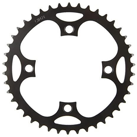 Samox E-Bike Kettenblatt, für 1/2 x 3/32 & 11/128 Ketten, für Brose, Bosch, Shimano…, Lochkreis 104 mm, Schwarz