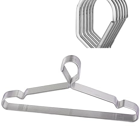 Trrcylp Abschließbarer Kleiderbügel, schwer, winddicht, Wohnmobil-Kleiderbügel, 4 mm
