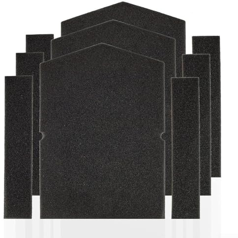 Filteilect Trocknerfilter Ersatz für Miele Modelle 6057930 für + 9688381, kompatibel mit T 8000 Supertronic, T9747WP, T9767WP, T8627WP, T8926WP, T8927WP, TKR, TKS, 3 Stück