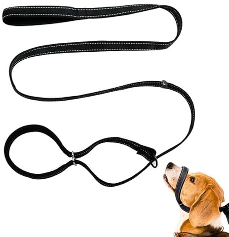1 Stück Retrieverleine, Hundeleinen, Verstellbares Anti-Zieh-Hundeseil, Anti Zug Hund Welpen Trainingsleine, 8Er Hundeleine Flach, für den Außenbereich, Spazierengehen, Joggen