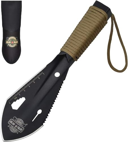 Tioneer Ultraleichte Backpacking Schaufel Camping-Multitool mit Tragetasche zum Wandern