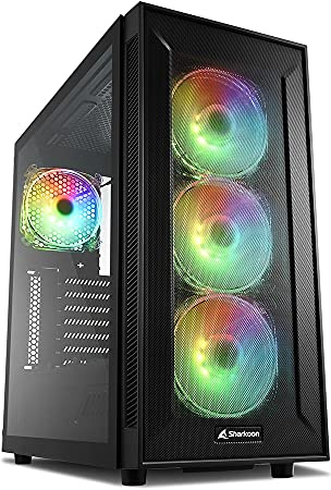 Sharkoon Tg6m Rgb Tower Nero (sharkoon Tg6m Rgb - Tower - Atx)