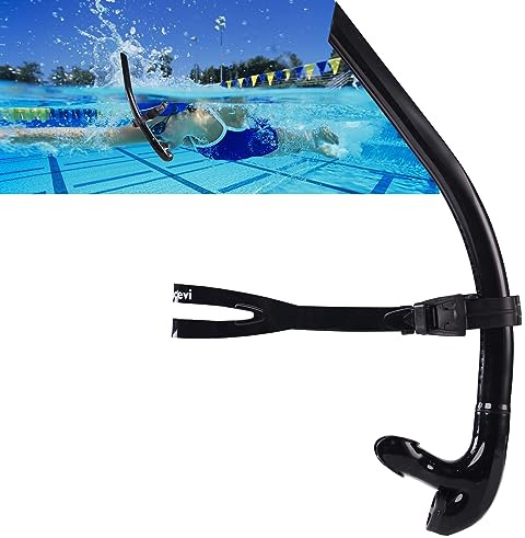 Schwimmen Schnorchel, Schwimmer Schnorchel Ausrüstung für Training im Pool und Freiwasser, Geeignet für Erwachsene und Kinder ab 12 Jahren