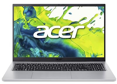 Acer Aspire Go 15 (AG15-72P-5903) Laptop, 15,6 FHD IPS Display, Intel Core 5 120U, 16 GB RAM, 512 GB SSD, Intel Grafik, Windows 11, QWERTZ Tastatur, Silber