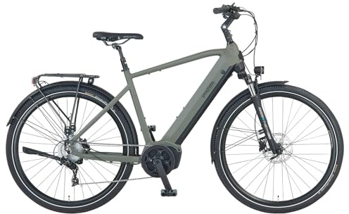 Prophete Entdecker 4.0 Trekking E-Bike 28 Zoll - 600 Wh - Integrierter Akku - Mittelmotor - 10-Gang Kettenschaltung - HDY. Scheibenbremse - Rahmenhöhe 54 cm