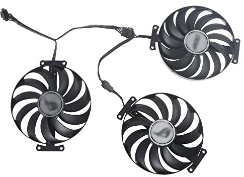 Bxcqzs Lüfter 7Pin 95MM für ASUS ROG Strix RTX 3060 3070 3080 Ti 3090 Grafikkarte GPU Kühler Lüfter CF1010U12S