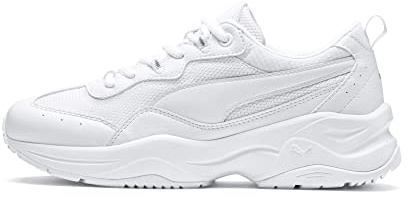 PUMA Damen Cilia Cilia, Puma White-Gray Violet-Puma Silver, 42 EU