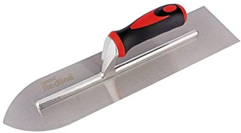 DRAPER 15095 400 mm Soft Grip Bodenbelag Kelle – Schwarz/Rot/Silber