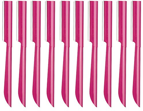 Augenbrauen Rasiermesser, Miss Gorgeous 10pcs Rasierer Augenbrauen Augen Augenbraue Reparatur Gesichts Haarentferner Trimmer Rasierens Installationssatz für Mode Mädchen Damen
