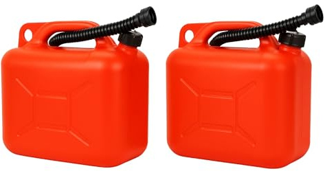Plastard Benzinkanister 2er-Set 20 Liter Kunststoff - UN-Zulassung