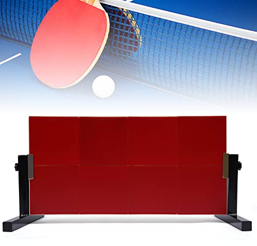 LUNICASHA Tischtennis Rebound Board, Ping Pong Returnbrett | Tischtennis-Rückprallbrett, Tischtennisplatte Rebounder, für Home Gym, Indoor Outdoor