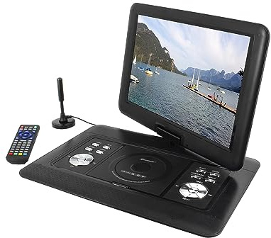 Soundmaster PDB1600SW tragbarer DVD-Player DVB-T2 HD-Tuner 15.4' 300 Spiele
