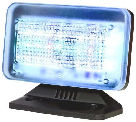 tiiwee TV Simulator PowerPlus mit 24 LED's und 3 wählbaren Programmen - Komplett mit Netzadapter - Lichtsimulation zum Einsatz als Einbruchschutz -Fernsehsimulator - Fernseh-Atrappe - Fake TV