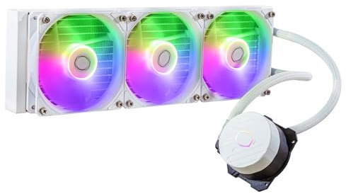 Cooler Master MasterLiquid 360L Core ARGB Kit de Refrigeración Líquida Blanco