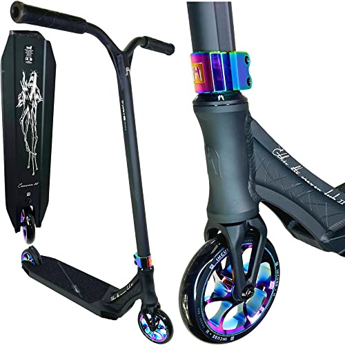 Ethic Erawan V2 Stunt-Scooter H=86cm komplett Trick Park Tret Roller Rainbow Neochrome