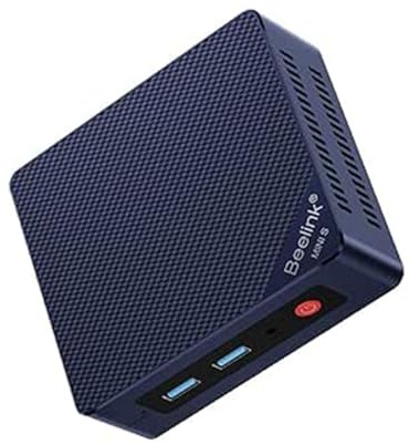 Beelink Mini S12 Pro Mini PC, Intel 12th Gen Alder Lake-N100(bis zu 3.4GHz), 12GB LPDDR5 RAM 500GB SSD, 25W TDP Mini Office Computer Windows 11 Home 4K Dual Display/USB3.2/WiFi 6/BT5.2/RJ45 2.5G