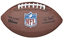 Wilson American Football NFL MINI Replica, Mischleder, Mini-Größe, Braun, WTF1631XBNFL