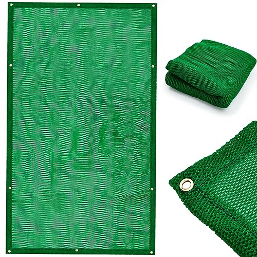 Jenaai Bogenschießen Backstop Netz Heavy Duty Bogenschießen Netz Zubehör (Grün, 1,8 x 3 m)