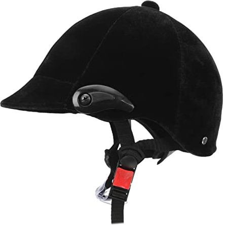 SOPOTUTU Reithelm Verstellbar mit Hoher Belüftung und Waschbarem Innenfutter Leichter Schutzhelm für Mädchen Atmungsaktiver Equestrian Helm für Sicheren Pferdesport