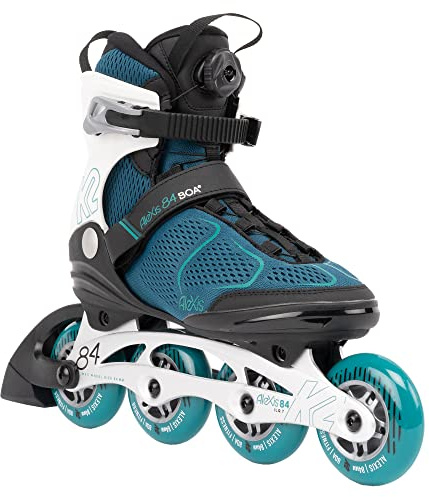K2 Alexis 84 BOA Inline Skates Inliner Outdoor Skating Sport Damen blau NEU blau