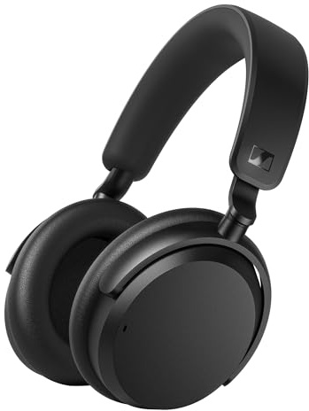 Sennheiser ACCENTUM Wireless Noise Cancelling Bluetooth Headphones, 50 Std. Akkulaufzeit, hybrides ANC, 24/7 Komfort, Over Ear Headphones, kabellose Bluetooth Kopfhörer für die Schule, Reisen, Schwarz