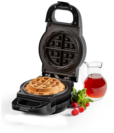 PowerXL Waffle Star - Waffeleisen für gefüllte Waffeln - 18cm - Antihaft-Beschichtung - Wafflemaker mit Anti-Tropf-Rinne - herzhafte & süße Waffeln - Waffeln aus Gemüse, Pizza oder Schokolade