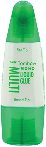 Tombow PT-MTC Flüssigkleber, Multi Talent mit zwei Spitzen, 25 g (10er Pack, Multi Talent)