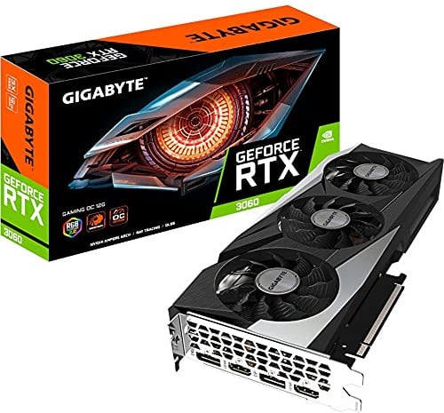 Gigabyte GeForce RTX 3060 GAMING OC 12GB GDDR6 Grafikkarte