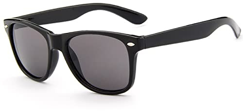 DRERIO Kindersonnenbrille Kinder Polarisierte Sonnenbrille Kleinkind Schwarz Navigator Sonnenbrille UV-Schutz für Kinder Polarisierte Brillen Alter 3-8 (Schwarz)