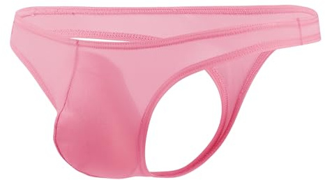 Maiclaice Herren Eisseide Tanga Low Waist Bikini Slip Unterwäsche