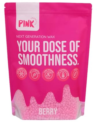 Next Generation Wax Berry Bomb Wachsperlen (800 g) – Premium Wachs geeignet für sensible Haut – Veganes Waxing ohne Vliesstreifen, Haarentfernung ab 1 mm Haarlänge, Brazilian Waxing