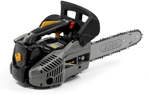 Alpina Astsäge APR 25 (10), Für Baumschnitt und häusliche Holzarbeiten, Schneidschiene 25 cm (10''), Benzinmotor 25,4 cc, 900 W, Kettengeschwindigkeit 21 m/s, Automatisch einstellbare Ölpumpe