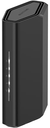 NETGEAR Nighthawk Dual-Band WiFi 7 Router (RS100) – Sicherheitsfunktionen, BE3600 WLAN-Geschwindigkeit (bis zu 3,6 Gbit/s) – deckt bis zu 135 m2 ab, 50 Geräte – 2,5 GB Internet-Port