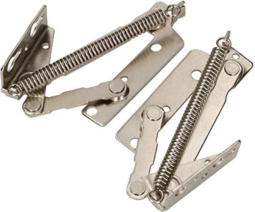 KOTARBAU® Klappenbeschlag 2 St. Feder Klappenhalter Hochklappbeschlag Scharnier Federscharnier Beschlag Hochschwenkbeschlag Möbelscharnier Verzinkt Top