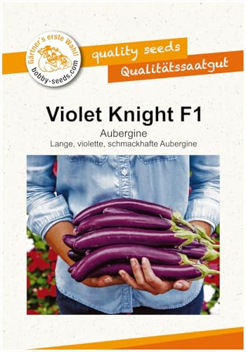 Gemüsesamen Violet Knight Aubergine Portion