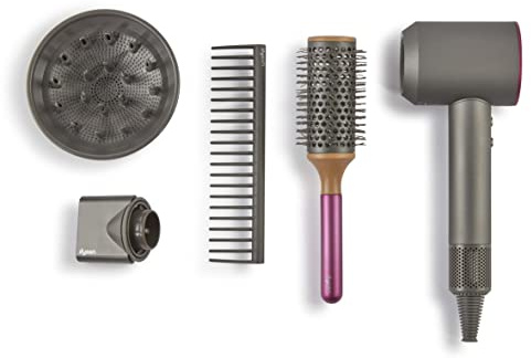 Casdon Dyson Supersonic Styling-Set | Interaktiver Spielzeug-Haartrockner für Kinder ab 3 Jahre | Sieht aus und funktioniert wie in echt!