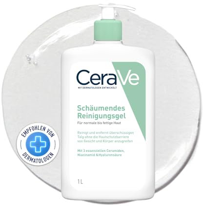 Cerave Feuchtigkeitsspendender Reinigungsschaum 1l