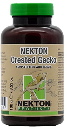 NEKTON-Crested-Gecko mit Banane | Alleinfuttermittel speziell für Kronengeckos (100g)