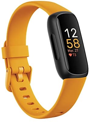 Google Fitbit Inspire 3 – Gesundheits- & Fitness-Tracker Damen / Herren - Herzfrequenzmessung, Stressmanagement, Schlafanalyse & bis zu 10 Tage Akkulaufzeit – Fitnessuhr kompatibel mit Android/iOS