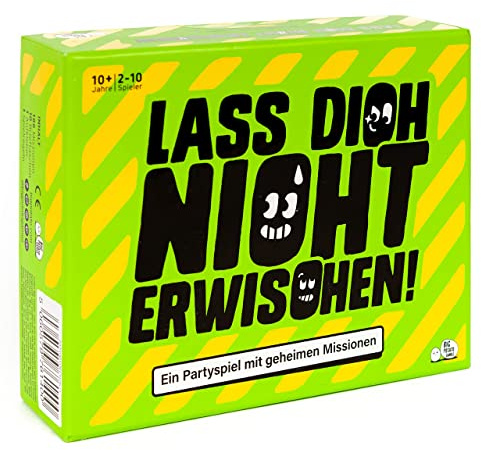Big Potato Lass Dich Nicht Erwischen | Das Partyspiel mit geheimen Missionen für Familien und Freunde | Unterhaltsames Gesellschaftsspiel Idee, Spiel für Weihnachten