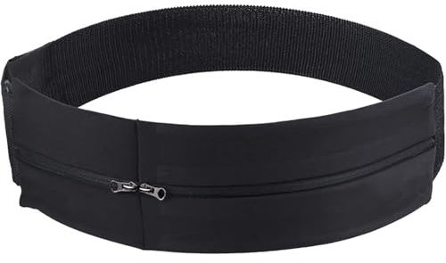 Queerelele Laufgürtel Damen und Herren, Laufen Handytasche, Running Belt für Schlüssel, Telefon und Geld, Laufgürtel Handy für Fitnesss, Sport, Radfahren, Laufen, Reisen und Outdoor-Aktivitäten