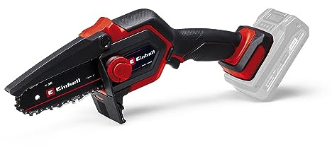 Einhell Akku-Ast-Kettensäge GE-PS 18/15 Li BL-Solo | PXC | 18 V | Brushless | 12,5 cm Schnittlänge | werkzeugloser Schwert-/Kettenwechsel | ohne Akku