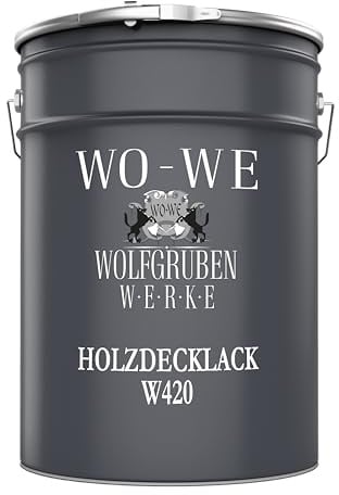 WO-WE Holzfarbe Holzlack Wetterschutzfarbe Außen & Innen Anthrazit 2,5L | Alt- & Neuanstriche, Holzschutzfarbe wetterfest, Zaunfarbe, Gartenhaus, Gartenmöbel, Wasserbasiert, Geruchsarm, RAL 7016