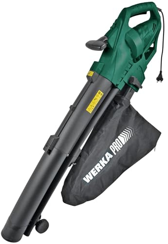 WERKA PRO Laubbläser Häcksler 3000w
