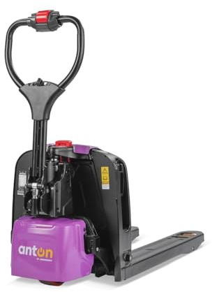 AntOn by Jungheinrich Elektro-Hubwagen | 1.500 kg Tragkraft | 1.150 mm Gabellänge | Lithium-Ionen-Batterie 24 V / 20 Ah | Kurze Ladezeit | externes Ladegerät | 2. Akku integrierbar | E-Hubwagen