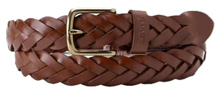 Levi's Damen Leather Braid Gürtel