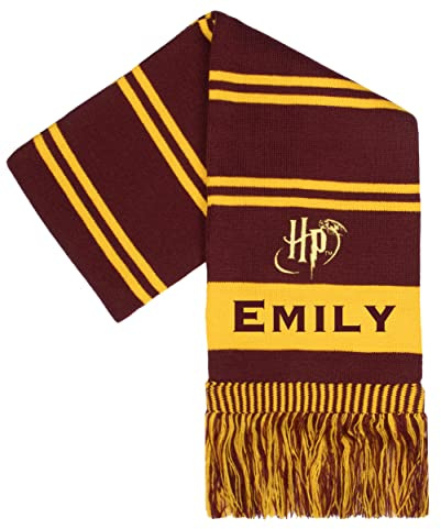 Harry Potter - Personalisierter Kinderschal - Wollschal - Einheitsgröße - Offizieller Merchandise-Artikel