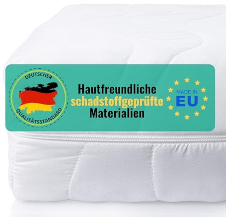 Pillows24 7-Zonen Matratze 90x200, 12 cm hohe, Kaltschaummatratze H2/H3 | Atmungsaktiver Bezug waschbar bis 60°C, Kaltschaummatratze mit 2 Härtegraden H2/H3, Schadstoffgeprüft, Made in EU